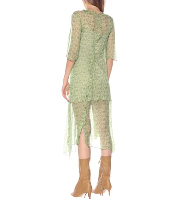 Abito in chiffon di seta | Acne Studios