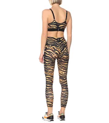 Top sportivo Push-It a stampa tigre | Adam Selman Sport