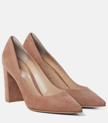 Piper 85 suede pumps | Gianvito Rossi