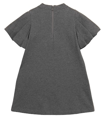 Abito in cotone con logo | Brunello Cucinelli Kids