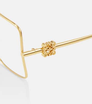Gafas cuadradas con anagrama | Loewe