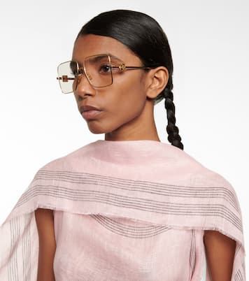 Gafas cuadradas con anagrama | Loewe