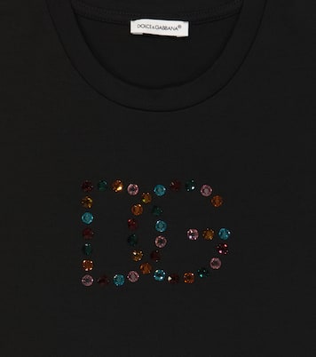 Verziertes T-Shirt aus Baumwolle | Dolce&Gabbana Kids