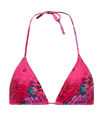 Miami printed bikini top | Reina Olga