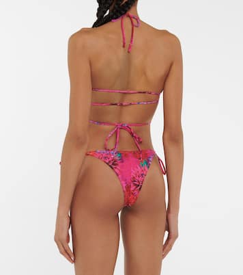 Miami printed bikini top | Reina Olga