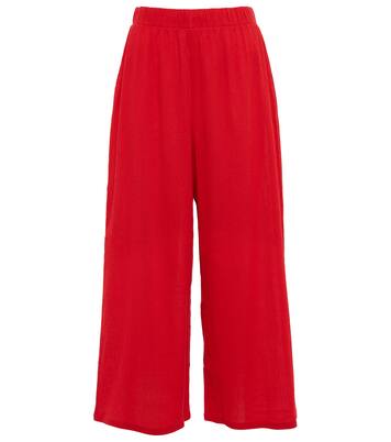 Leisure Hose Simeone aus Baumwoll-Crêpe | Max Mara