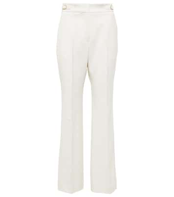 Gabriel wool high-rise flared pants | Gabriela Hearst
