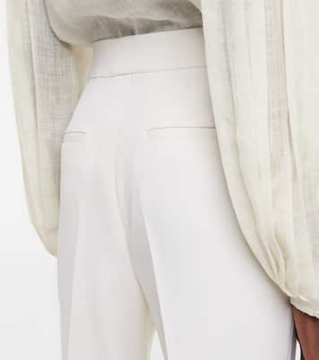 Gabriel wool high-rise flared pants | Gabriela Hearst