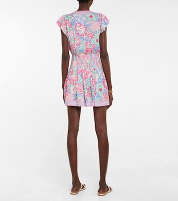Rachel floral minidress | Poupette St Barth