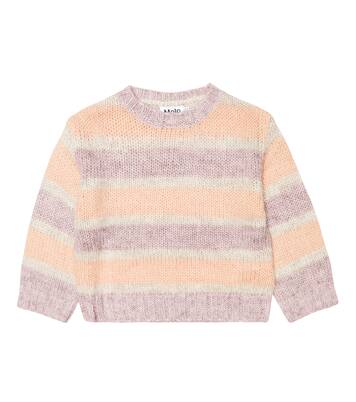 Pull Gertina rayé en laine d'alpaga mélangée | Molo