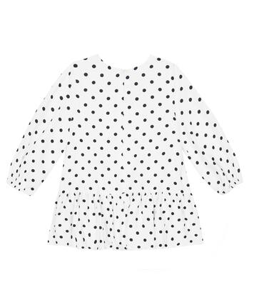 Baby logo polka-dot dress | Balmain Kids