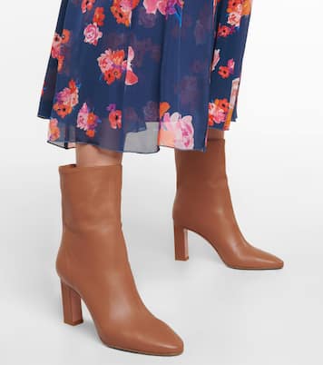 Manzoni leather ankle boots | Aquazzura