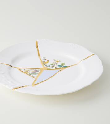 Piatto piano Kintsugi by Marcantonio Raimondi Malerba | Seletti