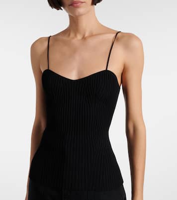 Ziggy ribbed top | Khaite
