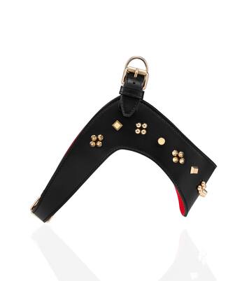 Loubiharness M embellished leather dog harness | Christian Louboutin