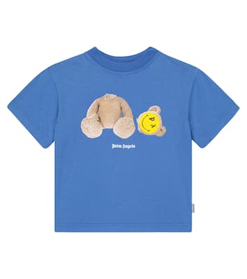 T-shirt Bear en coton | Palm Angels Kids