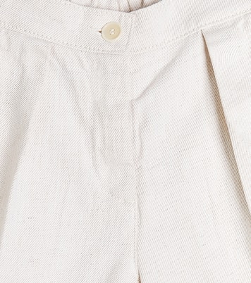 Shorts de algodón y lino | Il Gufo