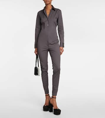 Combi-pantalon en coton mélangé | Prada