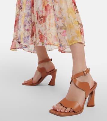 Sandali Wavy 85 in pelle | Zimmermann