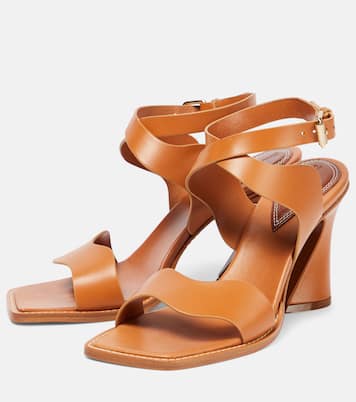 Sandali Wavy 85 in pelle | Zimmermann