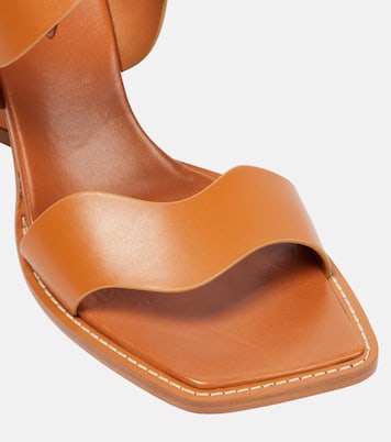 Sandali Wavy 85 in pelle | Zimmermann