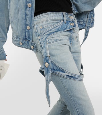Jeans acampanados de tiro medio | Courrèges