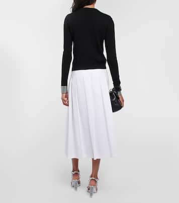 Embellished wool cardigan | Valentino