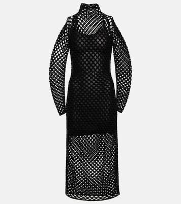 Sheer net gown | Alaïa