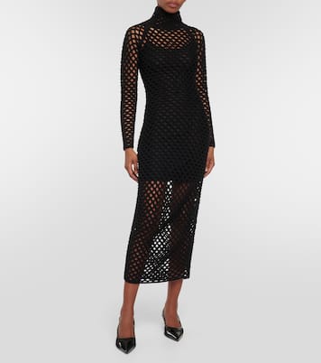 Sheer net gown | Alaïa
