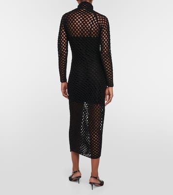 Sheer net gown | Alaïa