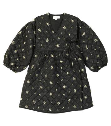 Robe portefeuille Yoko matelassée à fleurs | C'era Una Volta