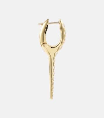 Boucles d'oreilles Lola Small en or 18 ct et diamants | Melissa Kaye