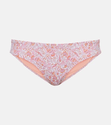 Slip bikini Muskmelon Bay con stampa | Heidi Klein