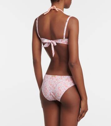 Slip bikini Muskmelon Bay con stampa | Heidi Klein