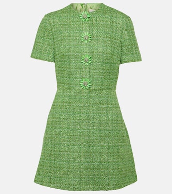 Miniabito in tweed con cristalli | Valentino
