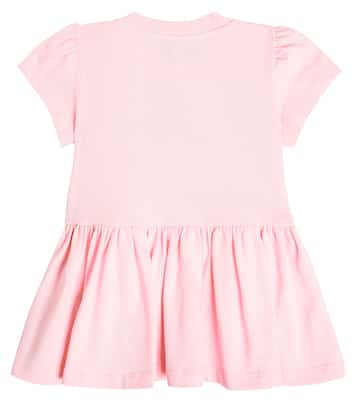 Baby Bedrucktes Kleid aus Baumwoll-Jersey | Moschino Kids