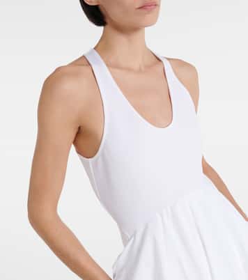 Abito midi in popeline di cotone | Alaïa