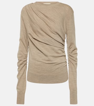 Eleornore draped wool sweater | Tove
