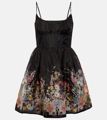 Minikleid Natura aus Leinen und Seide | Zimmermann