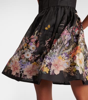 Minikleid Natura aus Leinen und Seide | Zimmermann