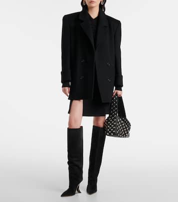 Bottes Nina 105 en daim | Paris Texas