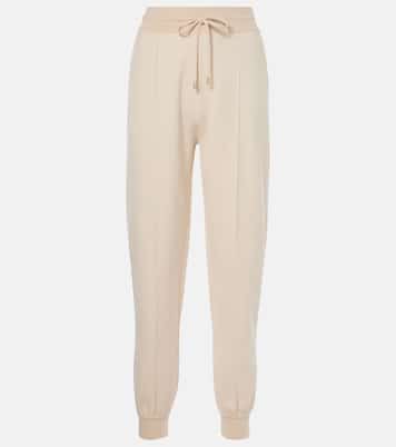 Viera cotton, silk, and cashmere sweatpants | Loro Piana