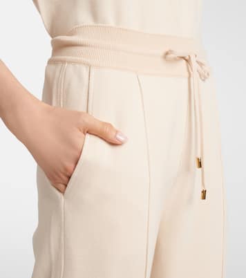 Viera cotton, silk, and cashmere sweatpants | Loro Piana