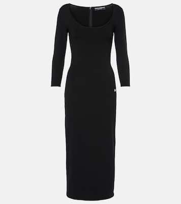 Robe midi à logo | Dolce&Gabbana