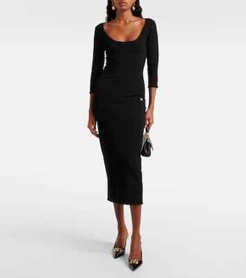 Robe midi à logo | Dolce&Gabbana