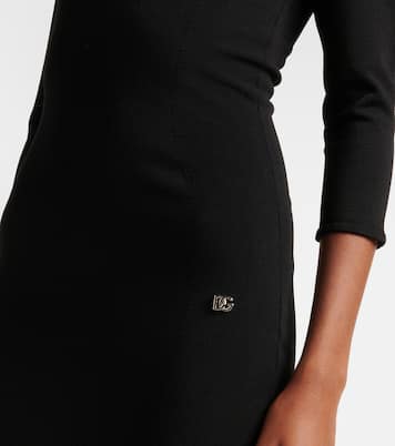 Robe midi à logo | Dolce&Gabbana