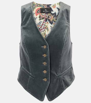 Weste aus Samt | Etro