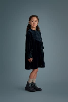 Kleid Dolores aus Samt | C'era Una Volta