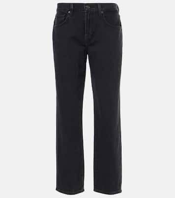Julia mid-rise straight jeans | 7 For All Mankind