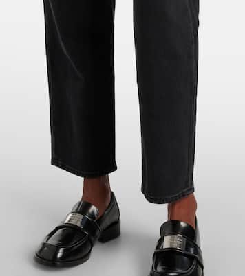 Julia mid-rise straight jeans | 7 For All Mankind